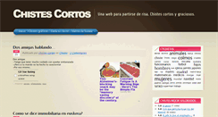 Desktop Screenshot of chistes-cortos.info